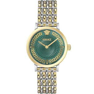 Versace Orologio Analogico Al Quarzo Greca Fortuna (Wc-0A)