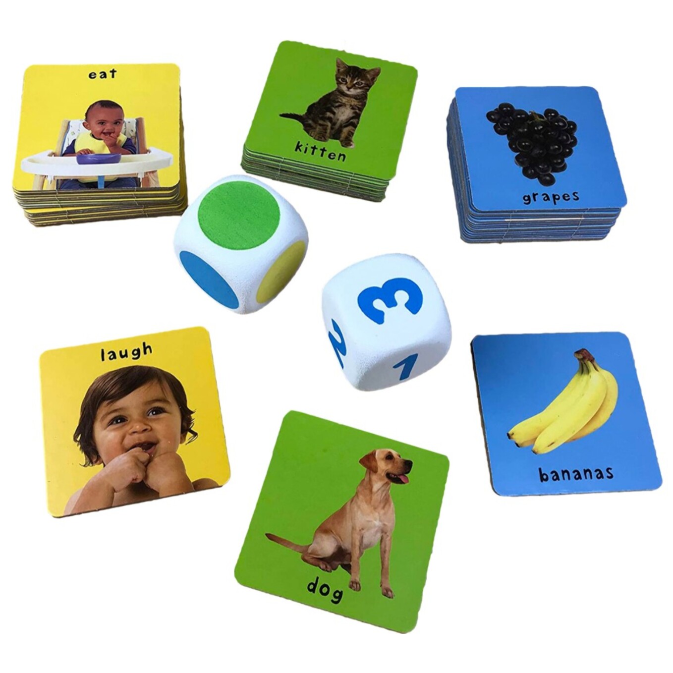 Juego de Actividad Bilingüe Español-Inglés, Mis primeras 100 palabras