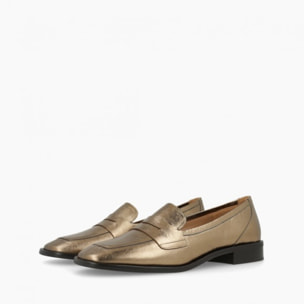 MOCASINES DORADOS BERECO