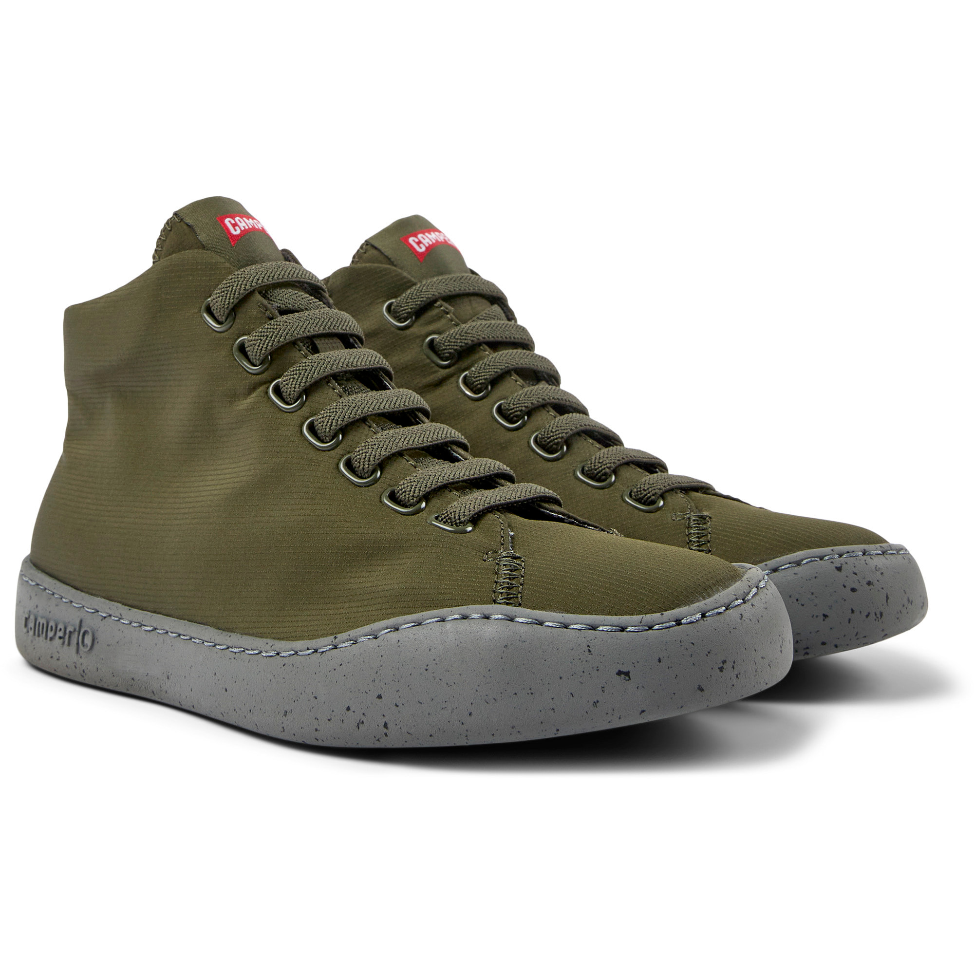 Zapatillas - CAMPER Peu Touring - Verde - Tejido Técnico Poliéster