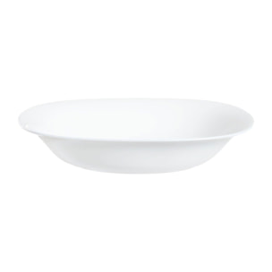 Assiette creuse blanche 22,8 x 21,2 cm Carine - Luminarc