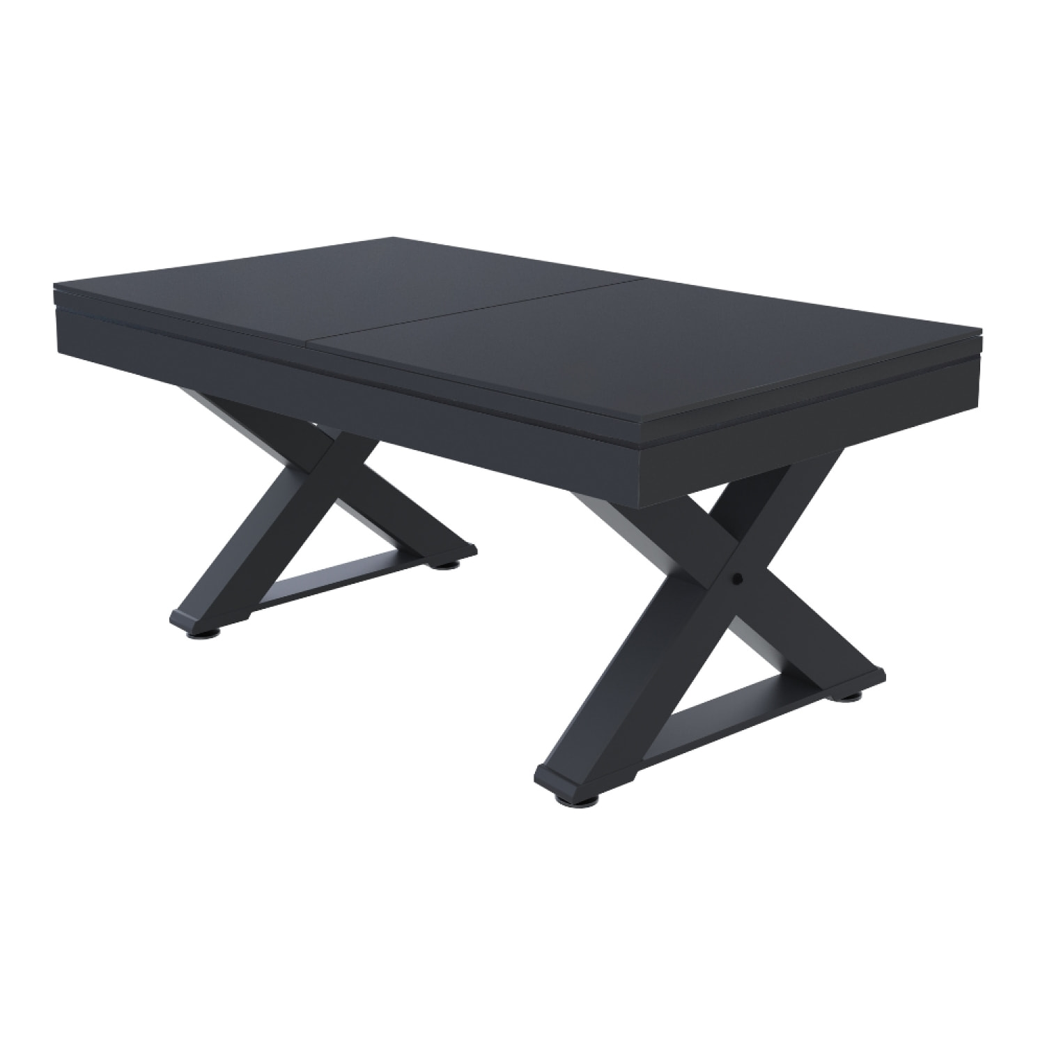 Table multi-jeux, ping-pong et billard en bois noir ARIZONA