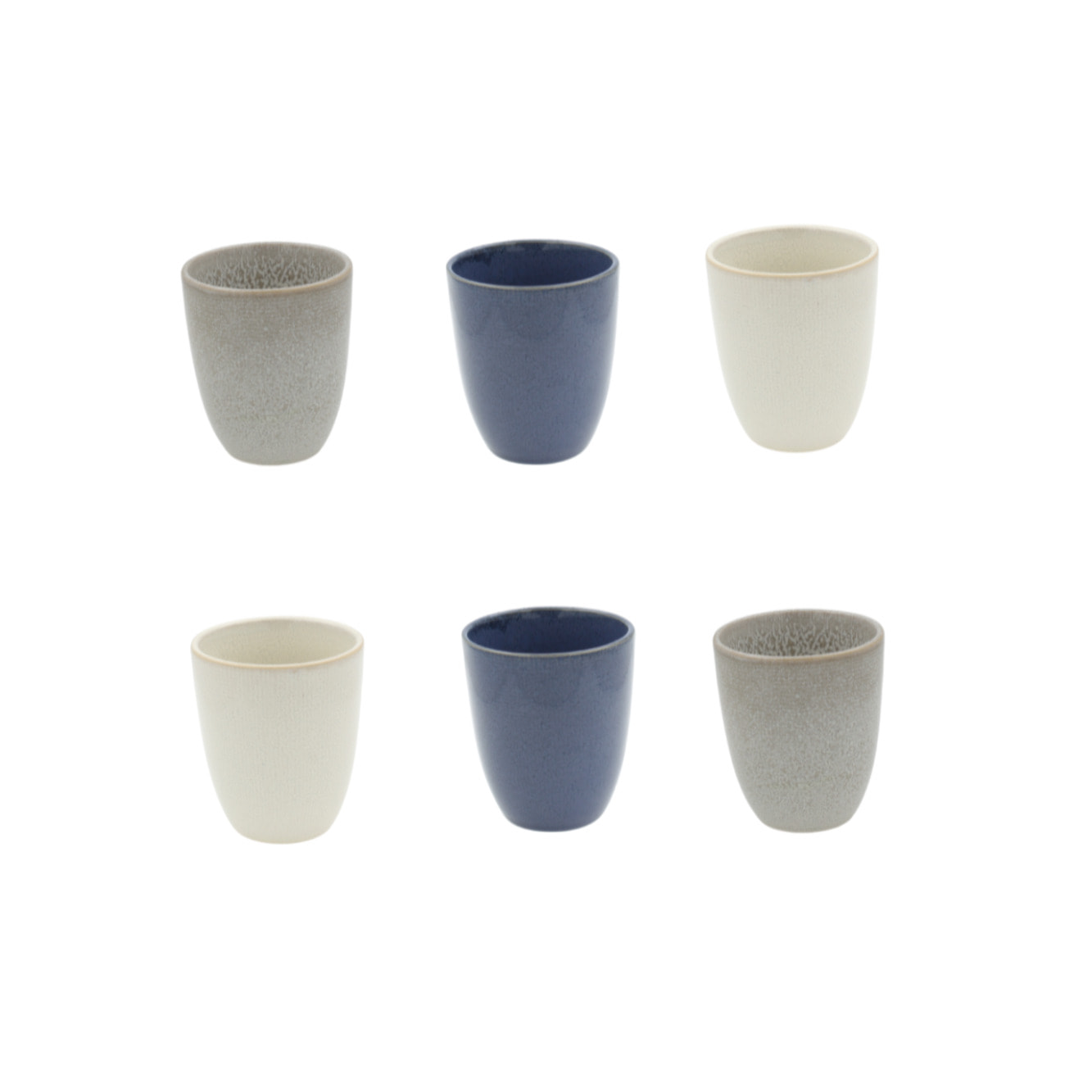 Lot de 6 tasses, OIA