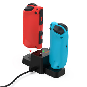 TNS-1191 Controller Bluetooth tipo Joy-Con compatibili con Nintendo Switch. Batteria ricaricabile. Include base di ricarica.