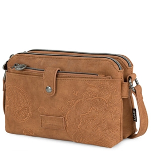 Bolso Bandolera Mujer Sint/Pu Lois Redwood Camel