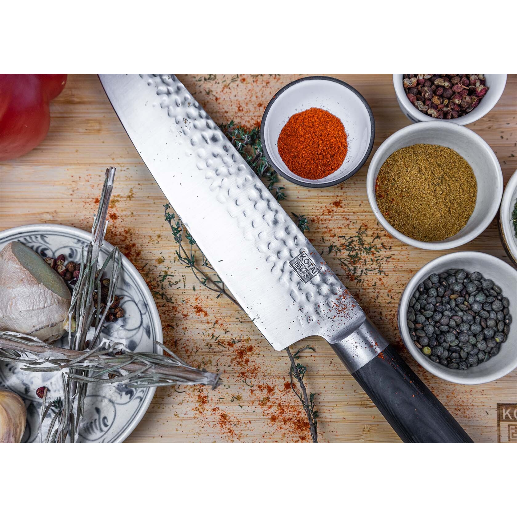 Set essenziali di coltelli (3 coltelli) - Collezione Pakka