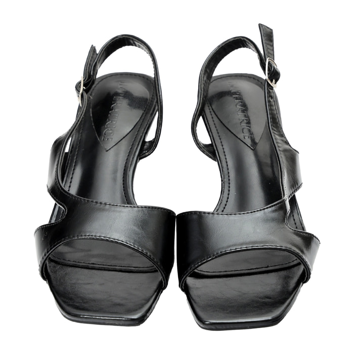 Sandali cinturino regolabile - tacco 6,0 cm