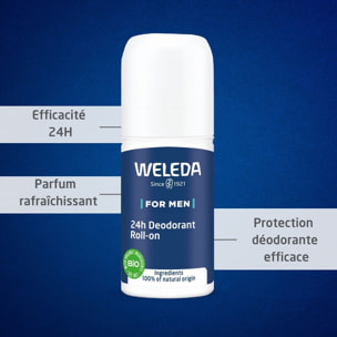 WELEDA -   Gel Douche 3in1 Energy Fresh 200ml + Déodorant Roll on Homme