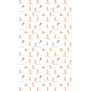 Papier peint petites surfeuses Intissé