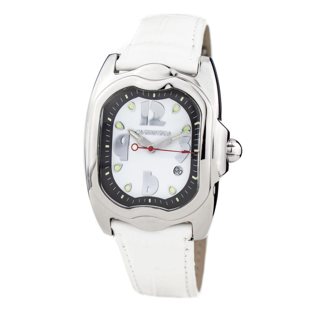 Reloj Chronotech CT7274M-07 Mujer Analogico Cuarzo con Correa de Piel