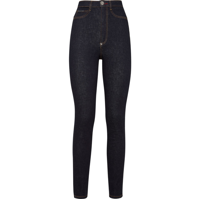 PHILIPP PLEIN Super High Waist Jegging ICONIC PLEIN