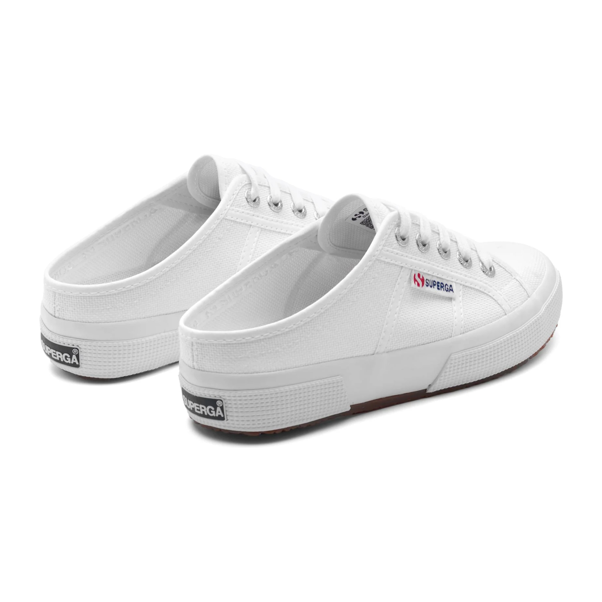 Superga - Zapatos de mujer Mujer Blanco - 2402 Mule