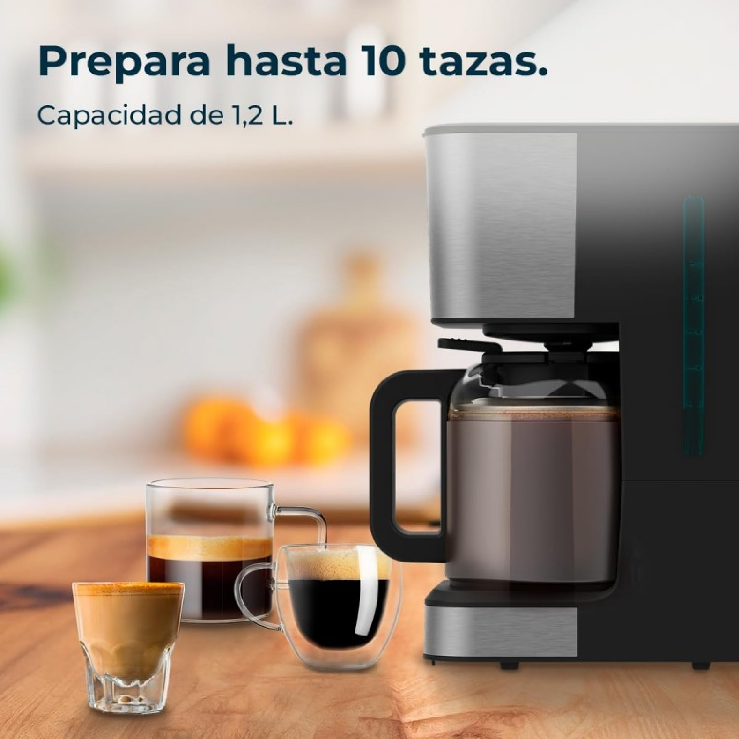 Cecotec Cafetera de goteo Coffee 66 Drop & Thermo Time