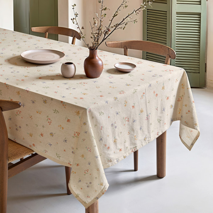 Nappe imprimée anti-tâches SHAYLA MULTICOLORE