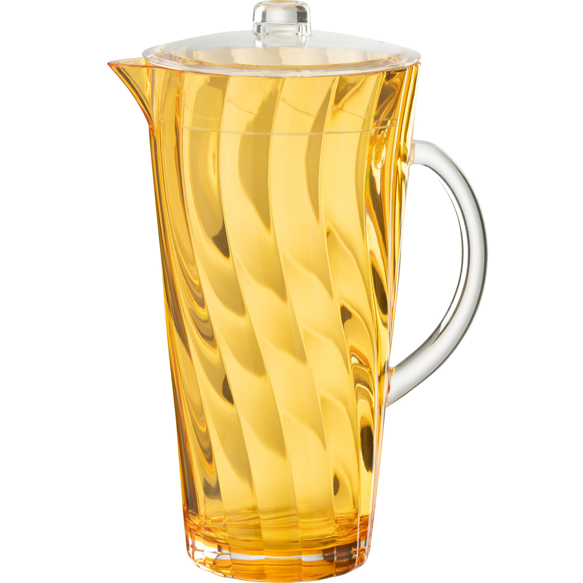 J-Line carafe Vague - plastque - orange