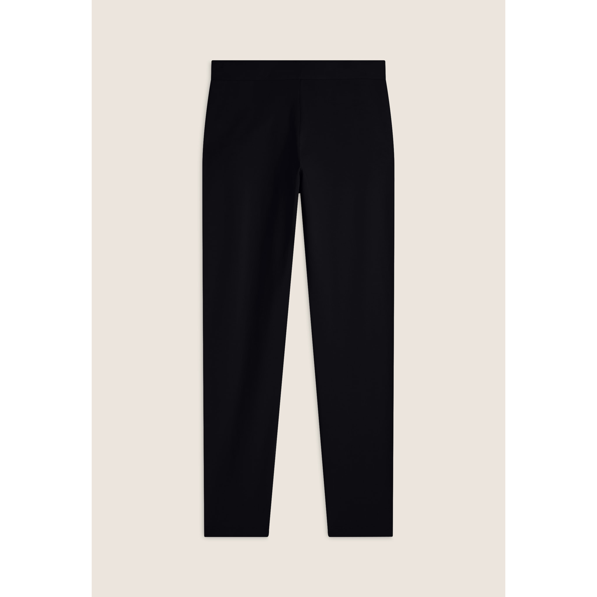 Pantaloni in jersey con apertura tasche animalier