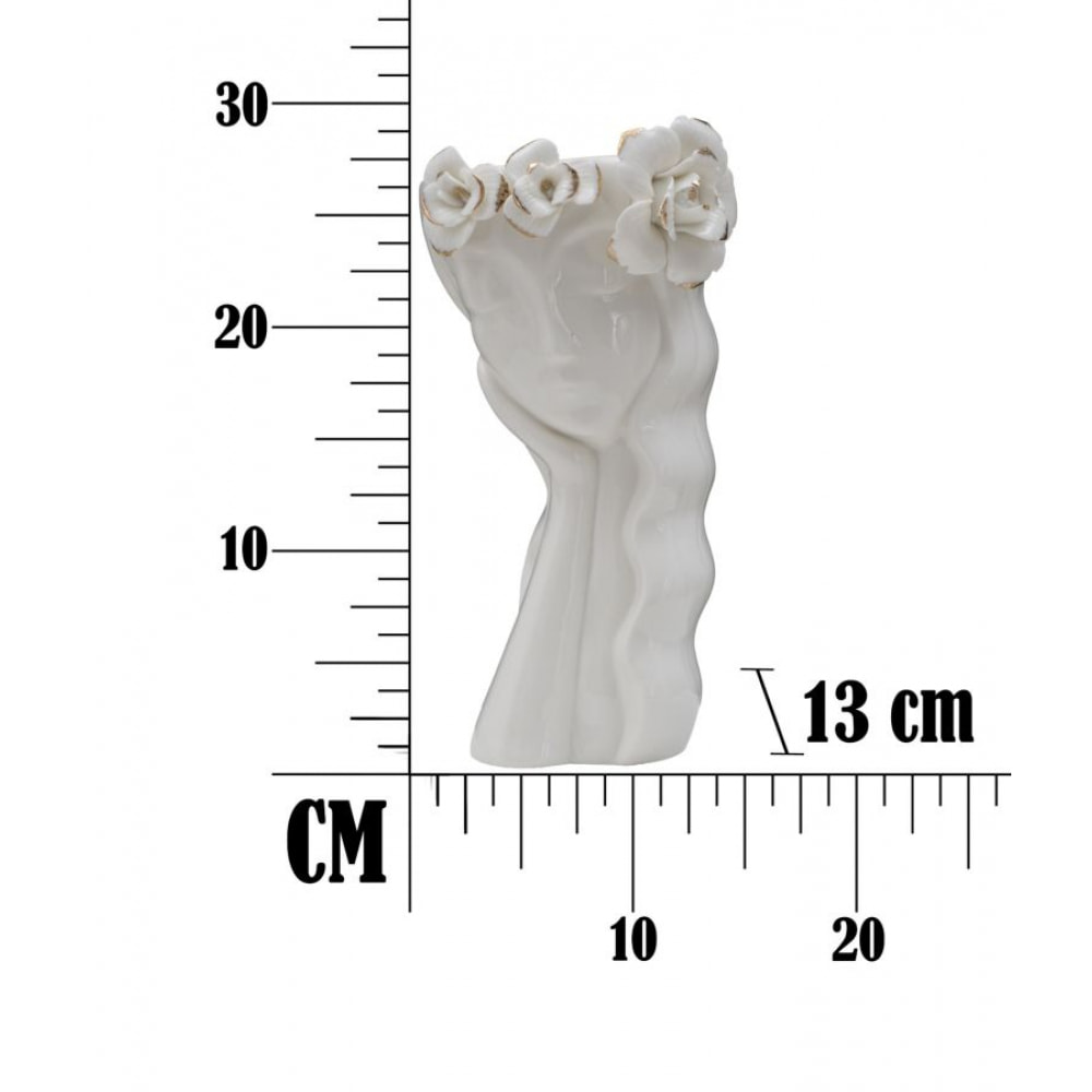 VASO WOMAN CUTE CM 14,8X13X29