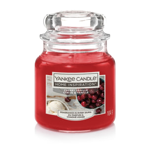 Set 3pz Candela in giara piccola Cherry Vanilla