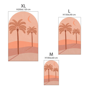 Papier peint intissé pré-encollé fresques géantes - ARCHE PALMIERS DU DÉSERT