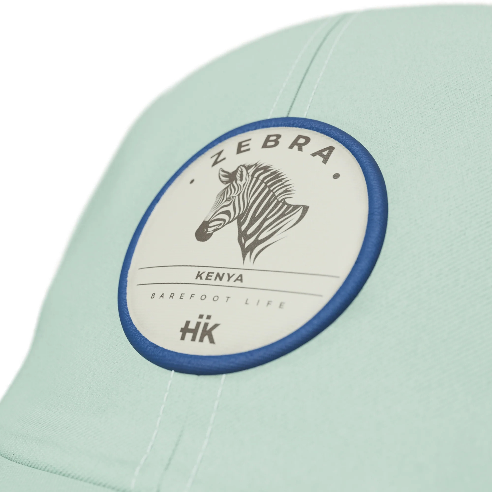 Gorras Hanukeii Zebra Green / Blue