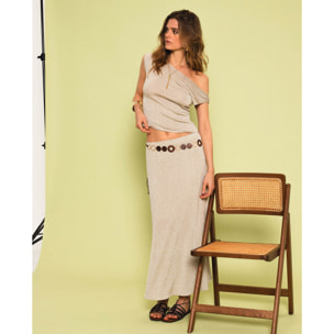 Blusa de mujer con brillo