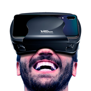 Occhiali per realtà virtuale PRO HD. Vista panoramica 360º. Compatibili con IOS, Android, HarmonyOS.