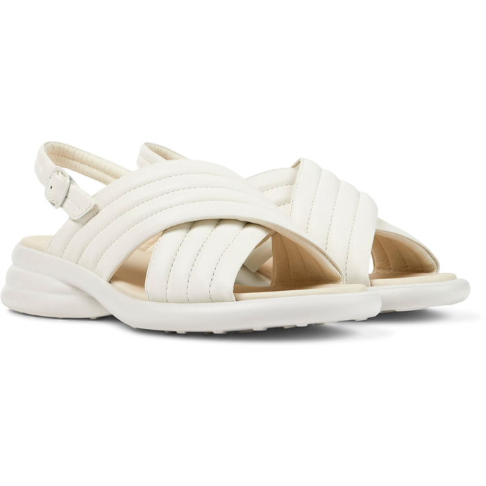 Sandalias - CAMPER Spiro - Blanco - Cuero liso