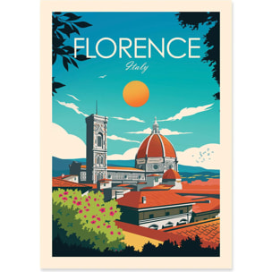 Affiche - Florence Italy - Studio Inception