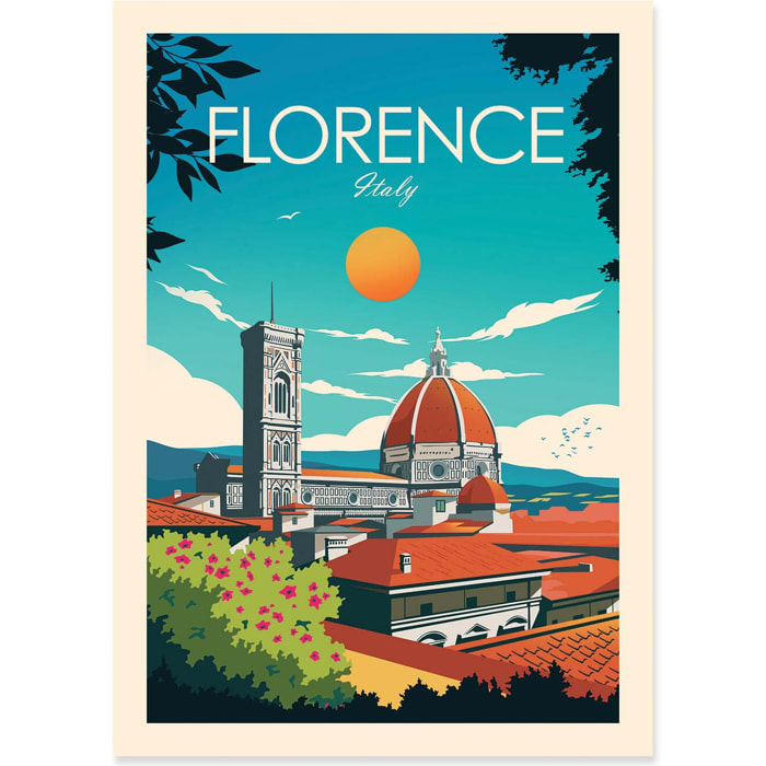 Affiche - Florence Italy - Studio Inception