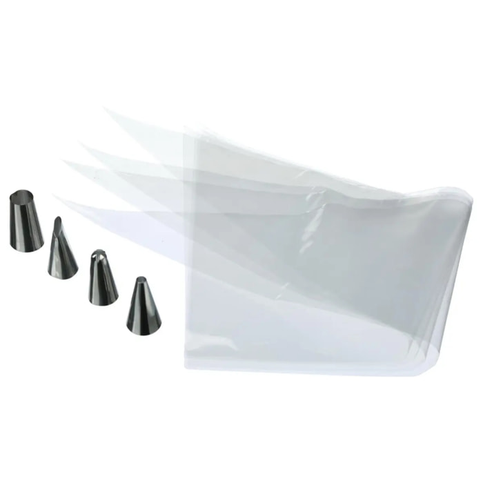 20 poches à douilles jetables