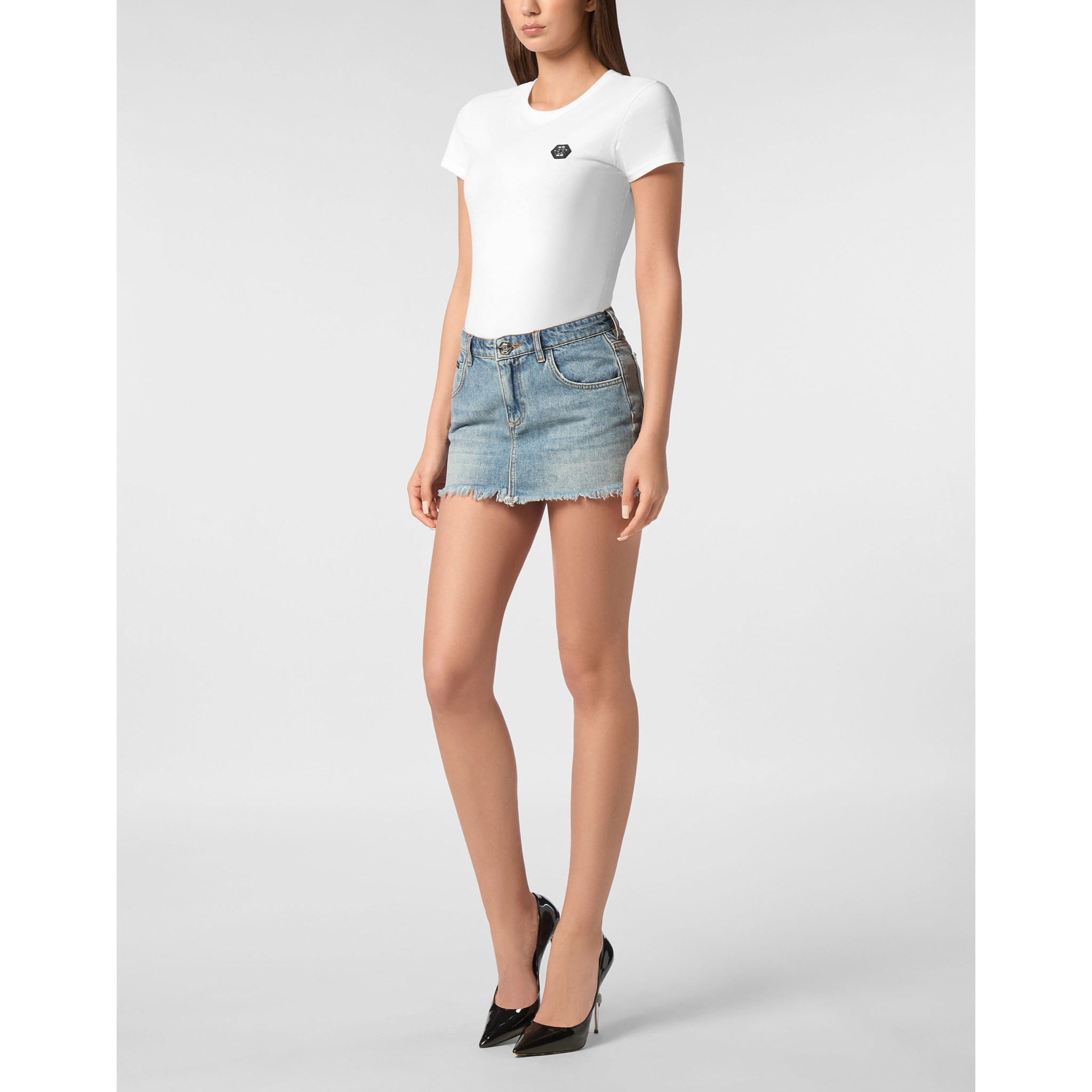 PHILIPP PLEIN Minigonna CHERRIES