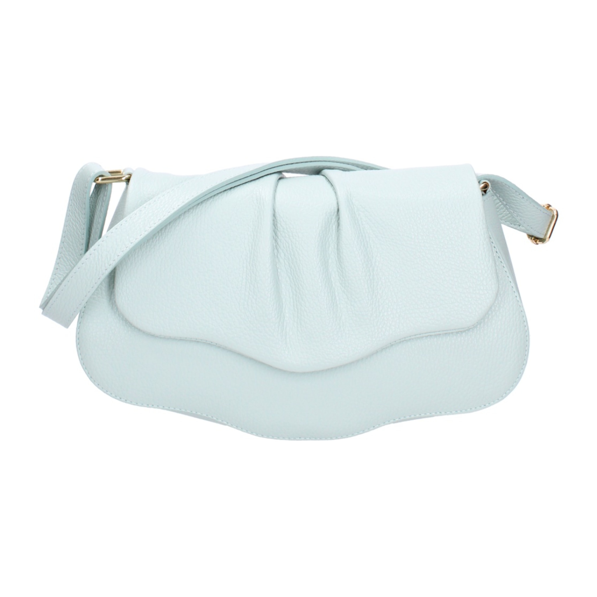 Borsa a spalla da donna - Modello False - Vera pelle - 30.5 x 19.5 x 9.0 cm