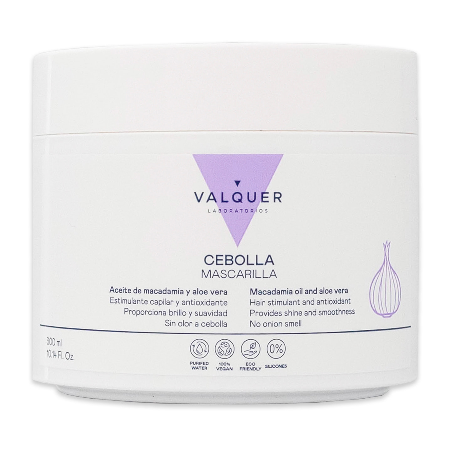 Valquer Mascarilla capilar de cebolla - 300 ml