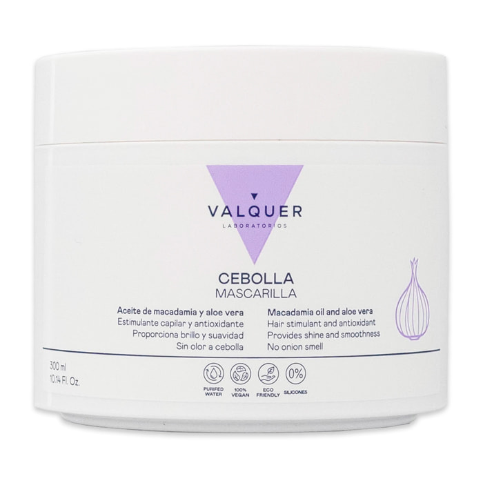 Valquer Mascarilla capilar de cebolla - 300 ml