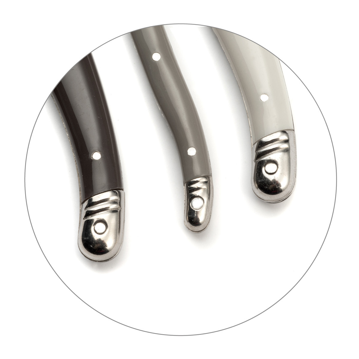 Tradition - Juego de 3 cubiertos para queso Multicolor