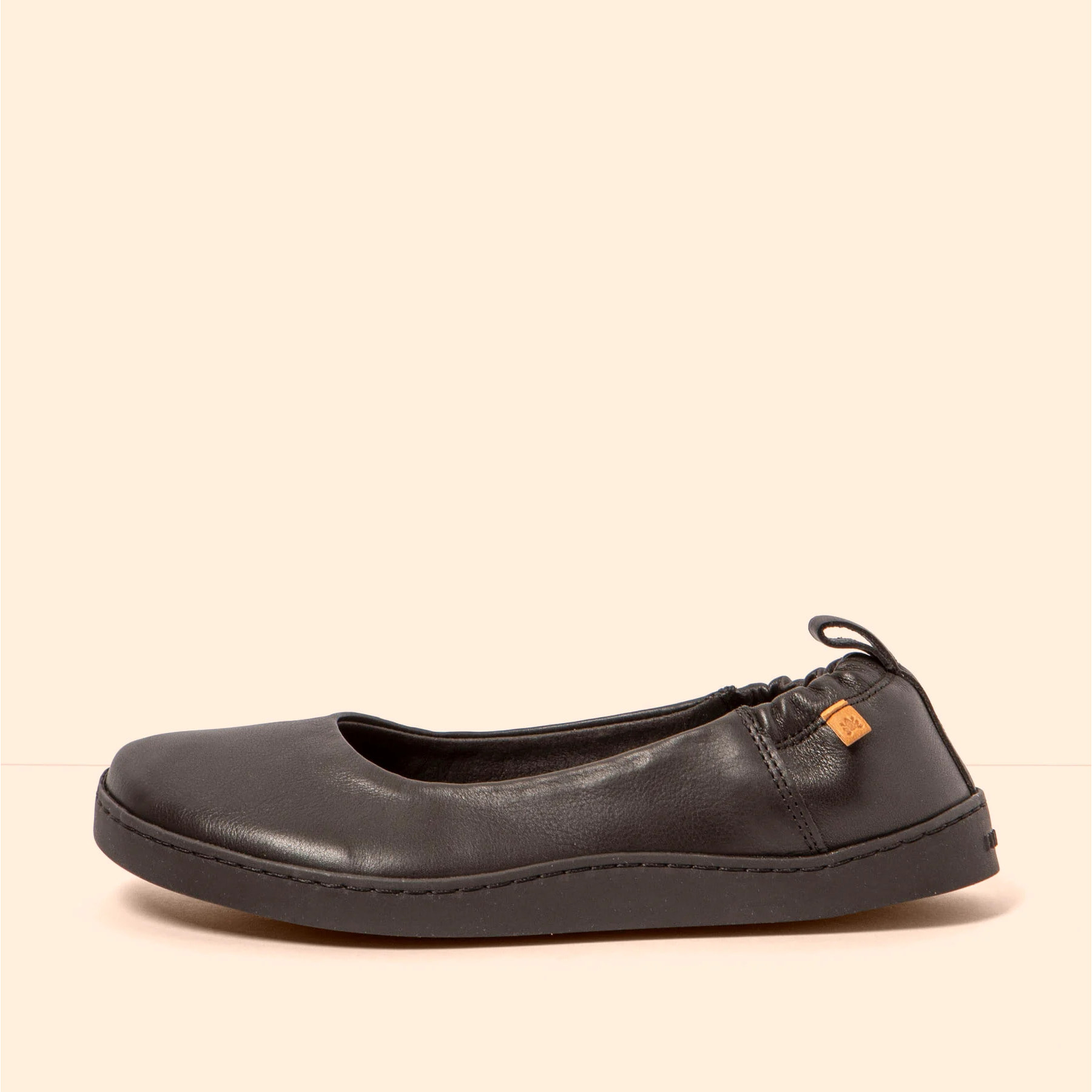 Bailarinas N5912 SOFT NAPPA BLACK/ ORIGEN color Black