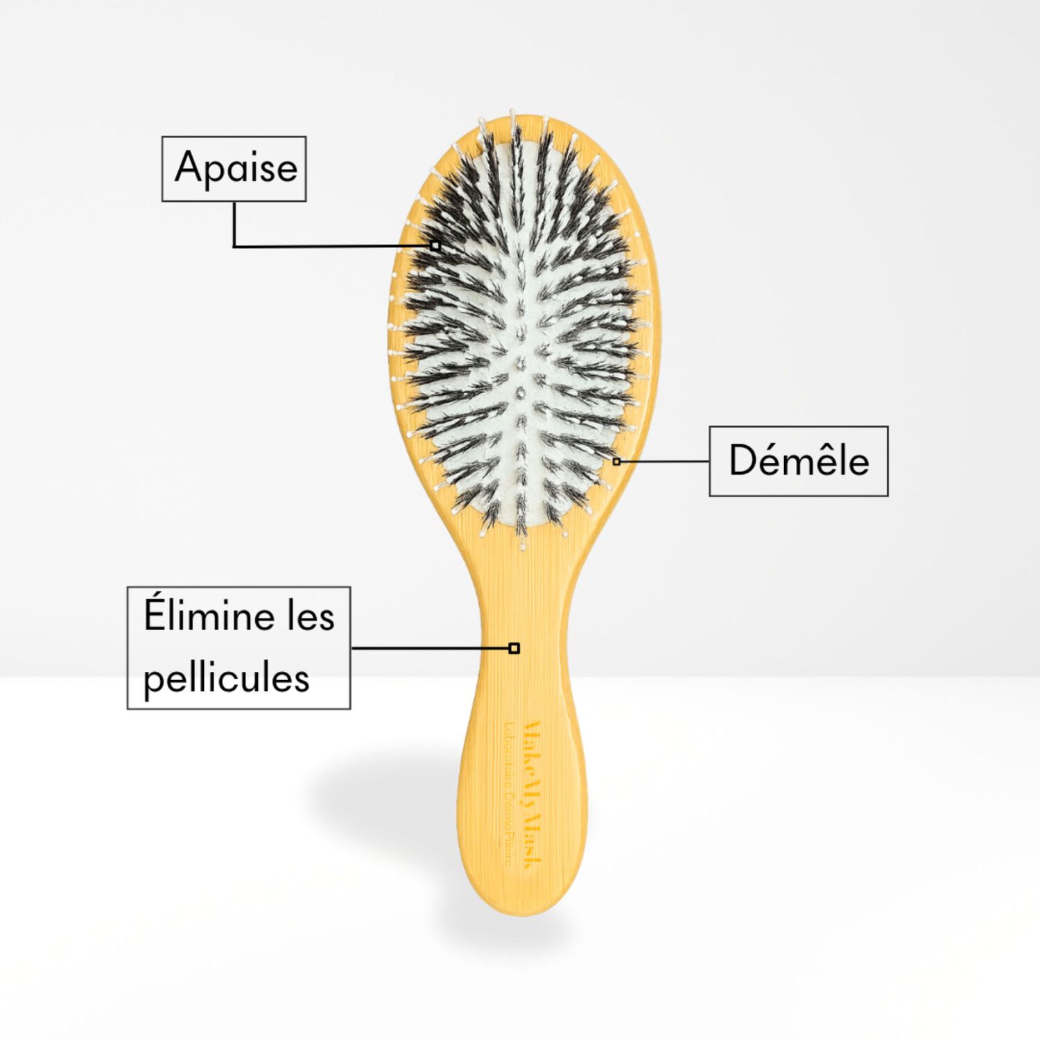 Brosse Thérapeutique - Brosse Anti-Pellicules