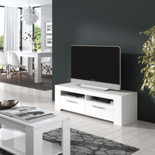 Mueble TV Ambit Blanco Artik (Blanco Mate)