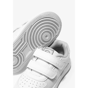 Zapatillas Deportivas Colegiales Unisex Blanco / Gris