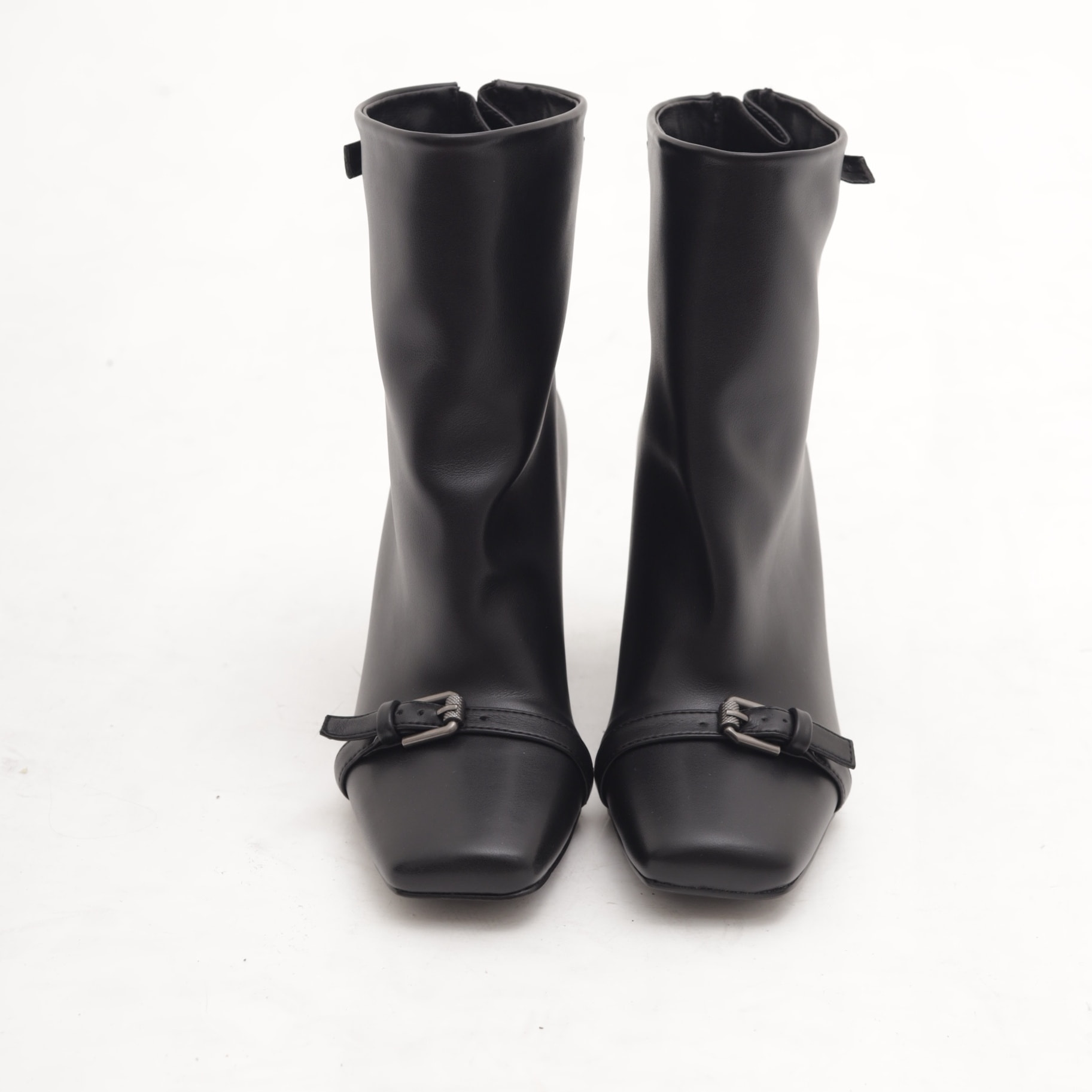 STIVALETTO OVERSIZE TACCO NERO