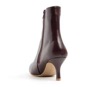 Tronchetto a punta in vernice - VINO