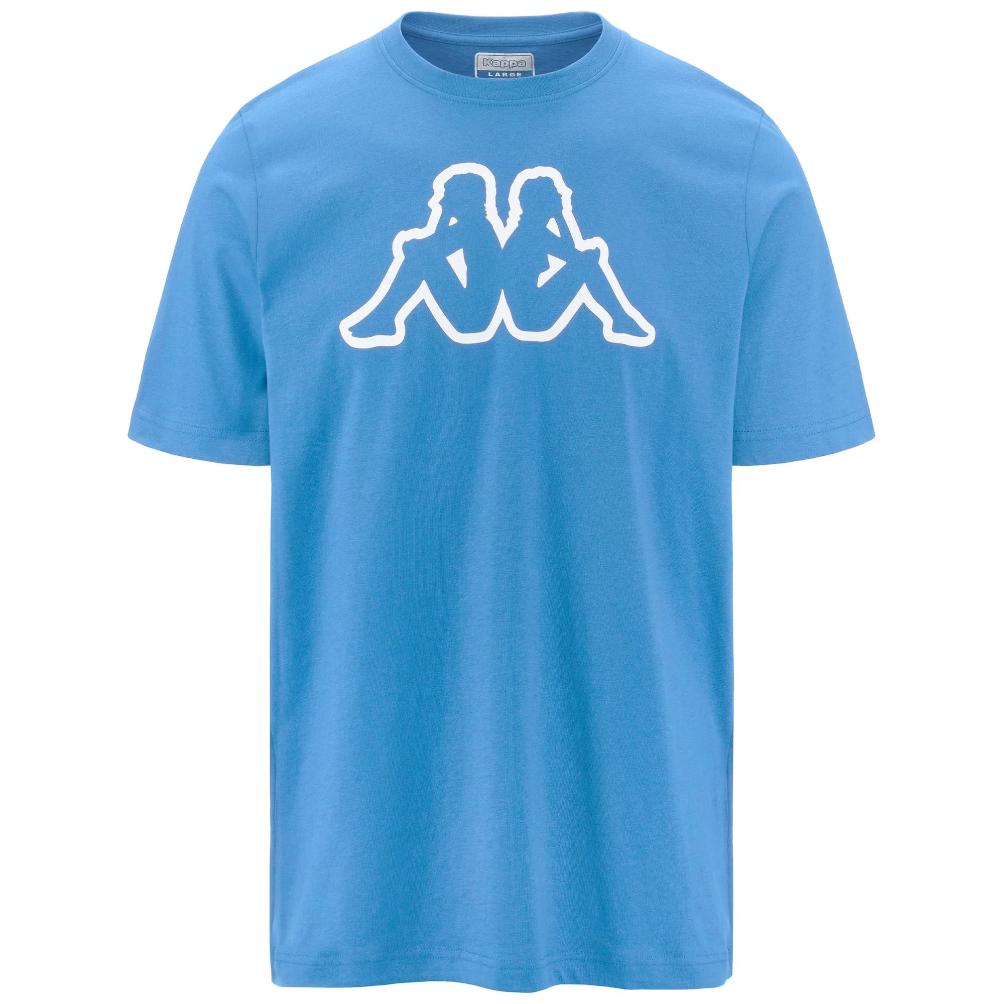 Kappa - Camisetas y tops Hombre Azul - Logo Amberis Dk