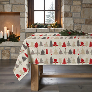 Nappe en résine Anti-tâches Christmas Laponia 52 100