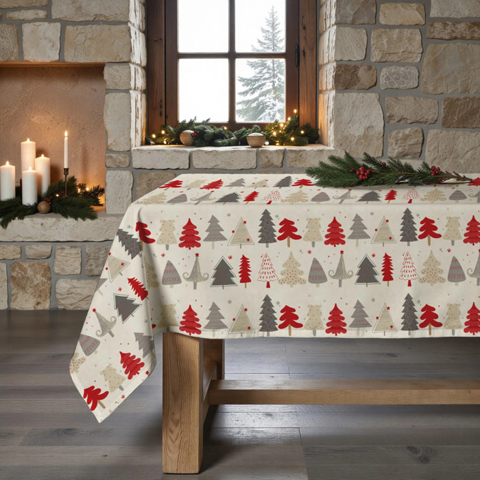 Nappe en résine Anti-tâches Christmas Laponia 52 100