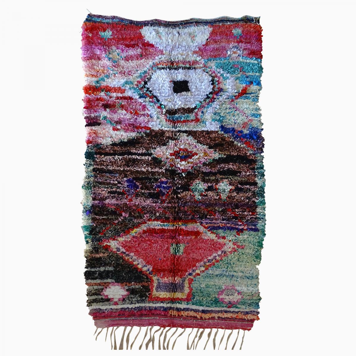 Authentique tapis berbère fait à la main en coton PICO