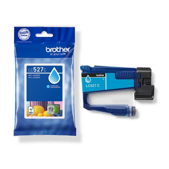 Cartouche d'encre BROTHER Originale LC527 Cyan Standard - LC527C