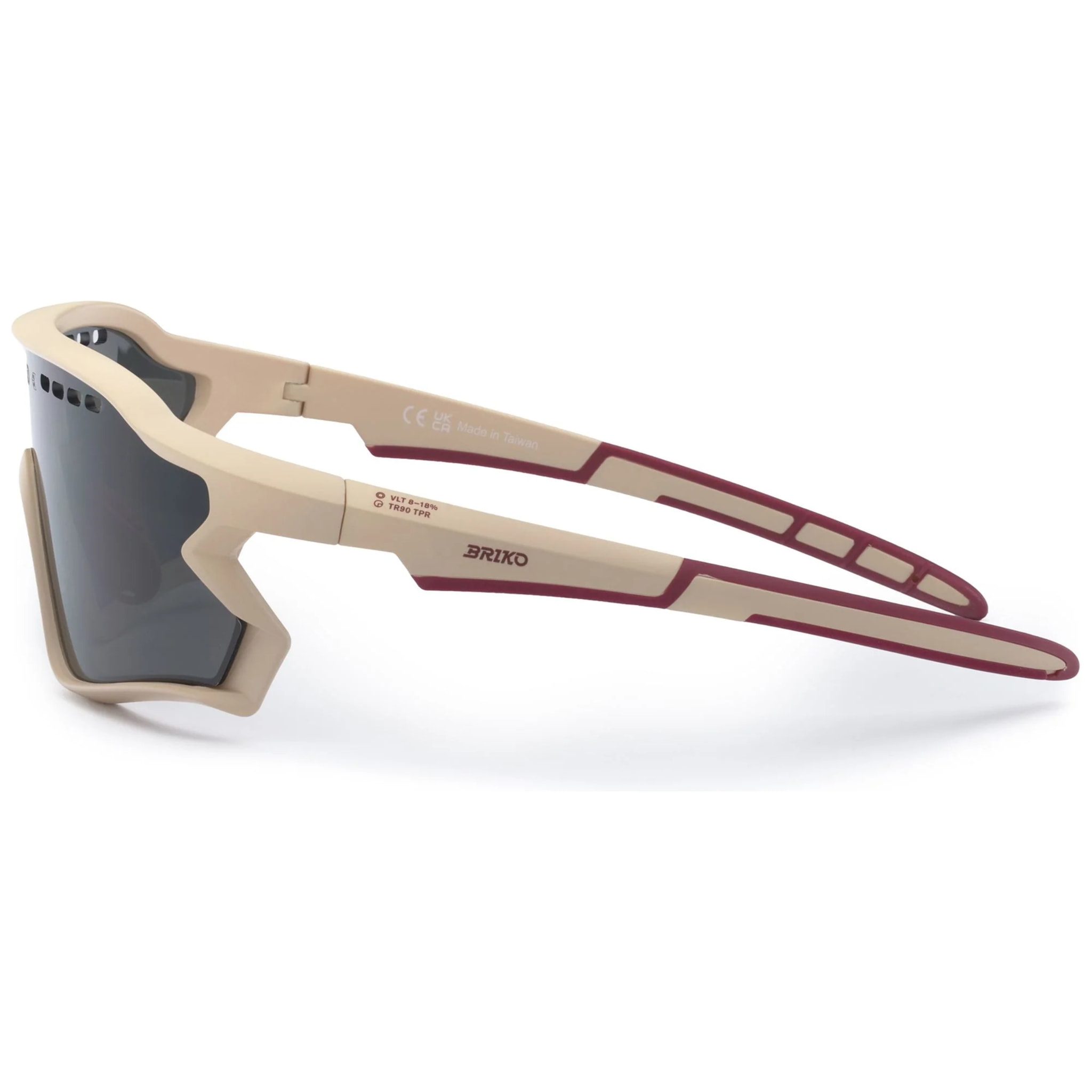 Briko - Occhiali, Uomo Donna, Beige - Daintree