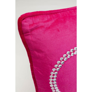 Coussin Beads Queen fuchsia Kare Design