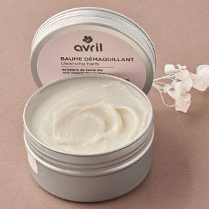 Soin Visage - Certifié bio - Baume Démaquillant au Beurre de Karité 100 ml