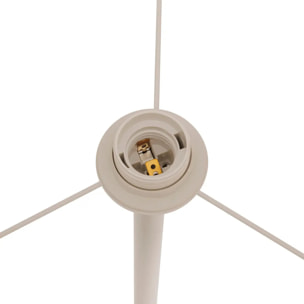 Lampadaire droit secteur Rona beige H150cm